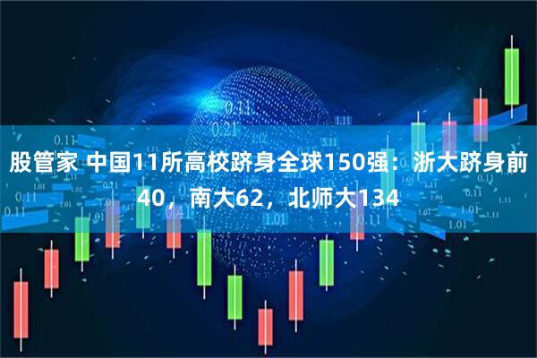 股管家 中国11所高校跻身全球150强：浙大跻身前40，南大62，北师大134
